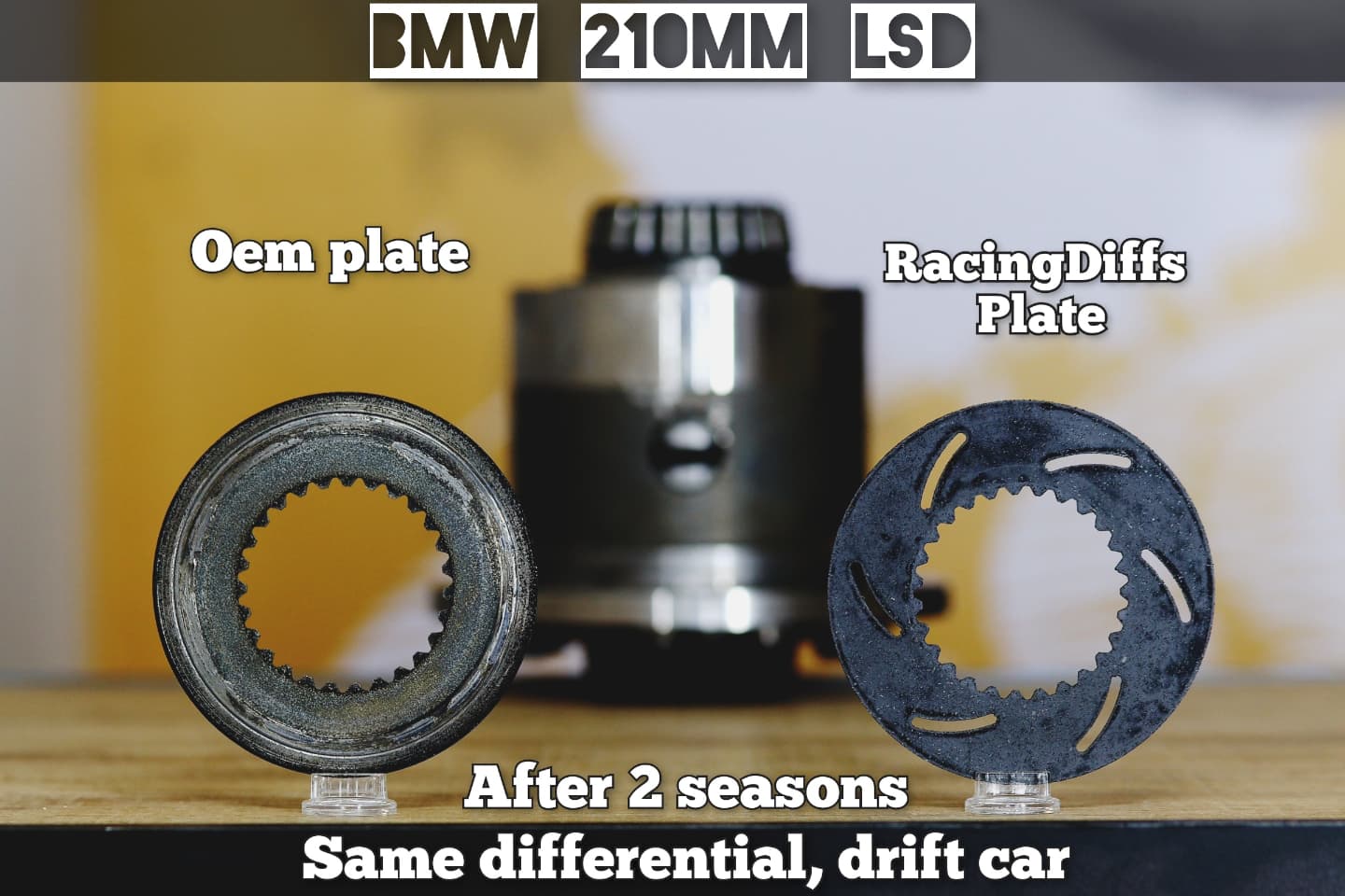 We compared OEM plates with RacingDiffs. Results are surprising!