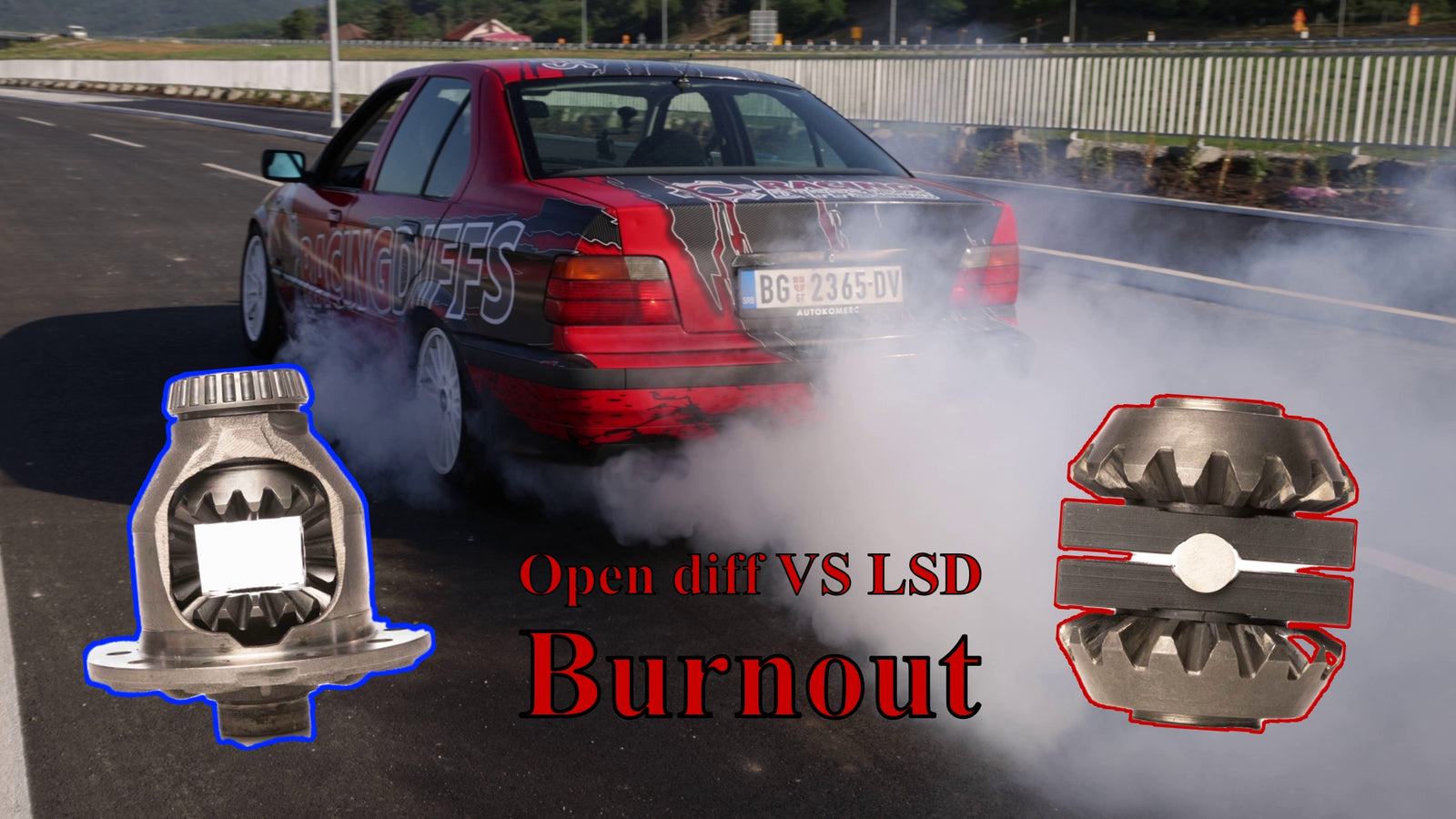 The cheapest LSD solution for BMW E46, E9X, Etc. for proper burnouts -  RacingDiffs