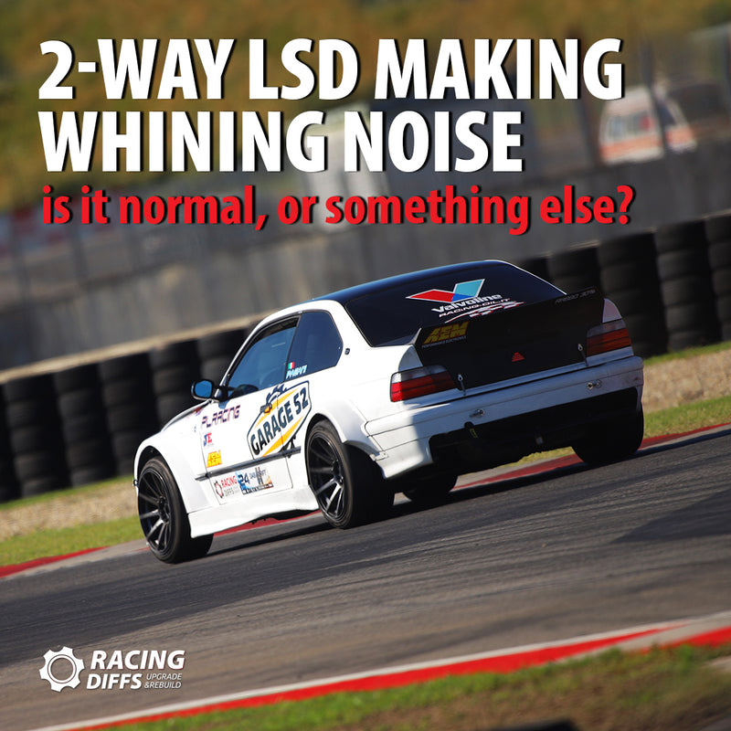 2Way LSD making whining noise is it normal, or something else