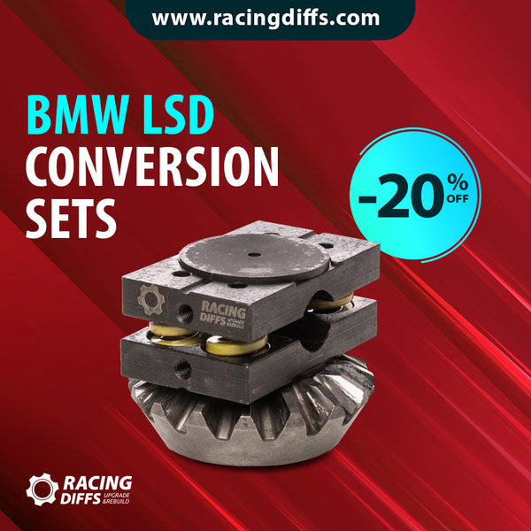 Convert your BMW differential to LSD now!