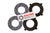 Limited Slip Differential (LSD) clutch pack rebuild kit for Porsche Carrera 911, 930 & 968 (1972-1986), featuring high-quality friction and steel plates. The RacingDiffs logo is displayed on a sticker placed over the components.