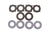 Full clutch‑plate pack for Audi R8 / Lamborghini Gallardo rear LSD—set of steel reaction plates, friction discs and preload shims by RacingDiffs