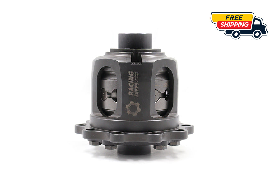 RacingDiffs 210 mm large‑case clutch LSD for BMW E46 M3, E39 M5, E34 M5 – forged internals, moly‑ceramic plates