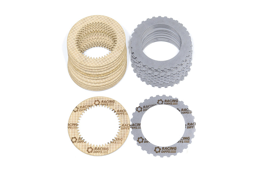 Performance Haldex AWD clutch pack with friction discs and steel plates for Gen 4 and Gen 5 systems used in VW Audi quattro and 4Motion vehicles
