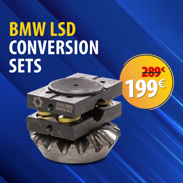 Convert your BMW differential to LSD now!