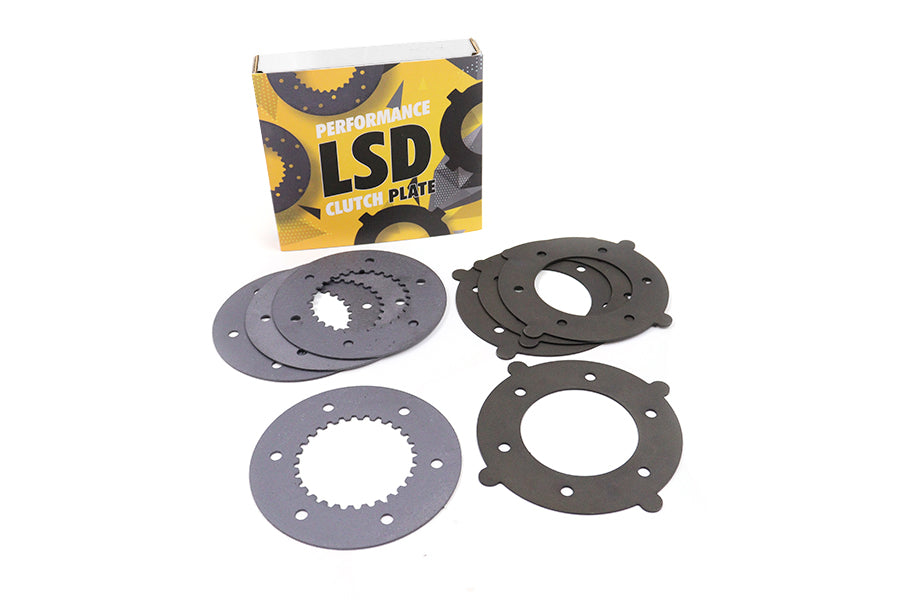 Porsche carrera 991, 997, 718, 981, 982 LSD differential rebuild kit featuring performance clutch plates to enhance traction and eliminate differential slip