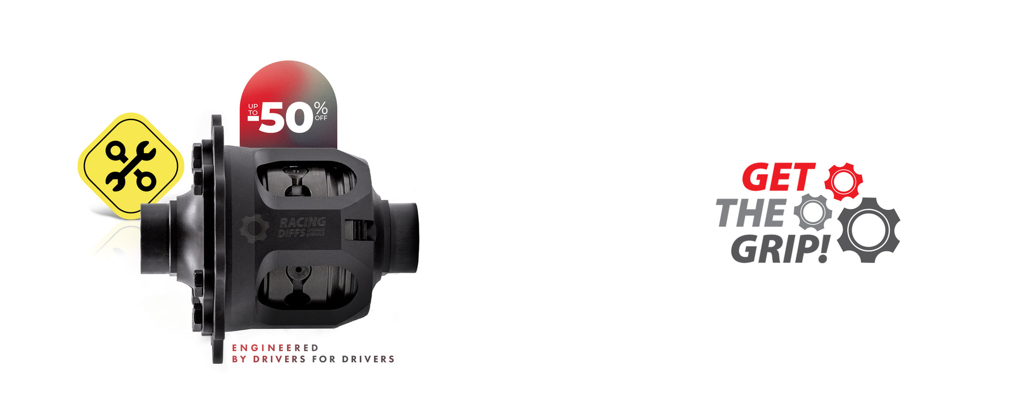 RacingDiffs Labour Day sale up to 50% off – limited-slip differential kits engineered by drivers for drivers