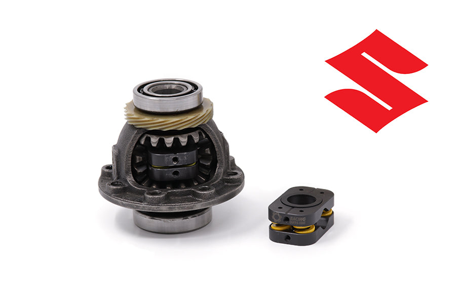 Suzuki Swift GTi LSD conversion kit installed in differential with RacingDiffs progressive locking system and clutch plates