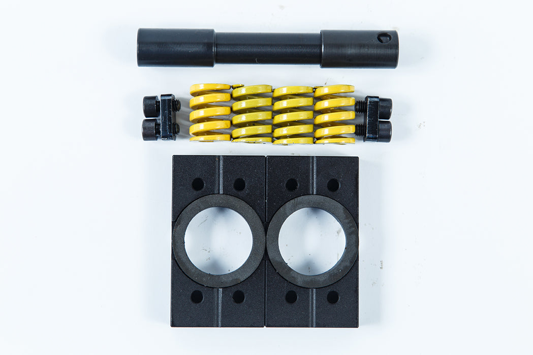 RacingDiffs LSD conversion kit components for Volvo 1030 and 1031 Dana 30 differential including springs, blocks and cross shaft